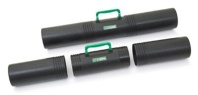 Тубус с пласт.ручкой 3-х секционный L=650мм D=100мм, черный