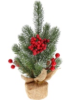 Декор новогодний 25см "Морозные ягоды"