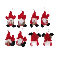 Сувенир "Гном" 15x10см, фетр, 8 дизайна