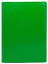 Папка с 1 зажимом А4 0,5мм зеленая