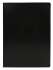 Папка с 1 зажимом А4 0,5мм черная