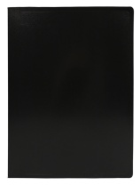 Папка с 1 зажимом А4 0,5мм черная