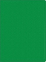 Папка файл А4  30лист 0,50мм зеленая