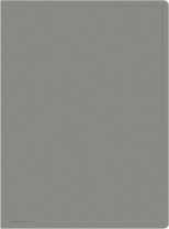 Папка файл А4  30лист 0,50мм серая