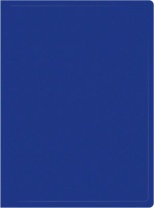 Папка файл А4  40лист 0,50мм синяя