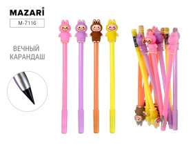 Карандаш вечный Mazari  "Зубастик" (цена за шт.)