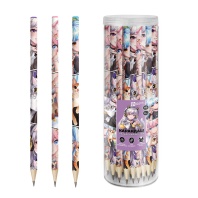 Карандаш ч/гр "Аниме с котиками" трехгранный, НВ
