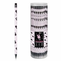 Карандаш ч/гр "Зайки и бантики" с ластиком НВ