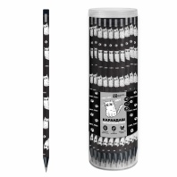 Карандаш ч/гр "Три кота" с ластиком НВ