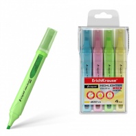 Набор текстовыделителей ЕК Liquid Visioline V-14 Pastel 4 цв. (желтый, зеленый, розовый, голубой)