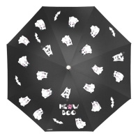 Зонт  60см "deVENTE. Ghost Meow" , стальной каркас, пластиковая рукоятка