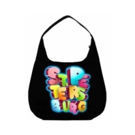 Сумка на молнии 48*35см "СПб. Объемные буквы"