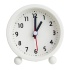 Часы-будильник 8см, белый