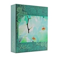 Фотоальбом 100 фото 10*15см Bloom. Орхидея, пластик.стр.