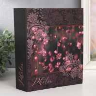 Фотоальбом 100 фото 10*15см Bloom. Сакура, пластик.стр.