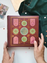 Фотоальбом магнитный 10л  23*28см спир. Flora art. Пионы