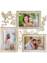 Фоторамка на 3 фото 10*15см "Памятная дата" бежевая Фоторамка на 3 фото 10*15см "Памятная дата" бежевая
