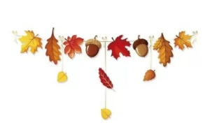 Гирлянда  "Желуди и листья" 2,5м