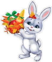 Украшение на скотче 25*30см "Зайка"