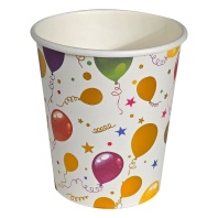 Стакан бум. 250 мл,  6 шт "Шарики"
