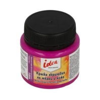 Краска акрил. по ткани "VISTA-ARTISTA" idea 50мл Фиолетовая флуоресцентная