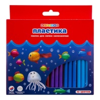 Набор полимерной глины 12цв., 240гр., "Цветик" Набор полимерной глины 12цв., 240гр., "Цветик"