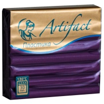 Полимерная глина 56гр.,  "Артефакт" Баклажановый