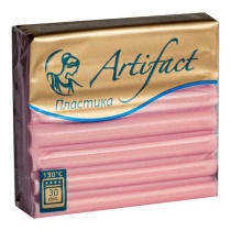 Полимерная глина 56гр., "Артефакт"  Пудровый