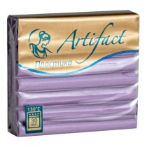 Полимерная глина 56гр., "Артефакт" Черничный йогурт