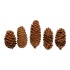 Декоративные элементы "Шишки еловые" 5шт