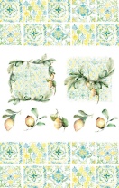 Бумага для декупажа рисовая 32*22см "Сицилийское настроение"