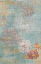 Бумага для декупажа рисовая 32*22см "Цветочный блюз"