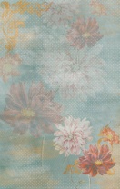Бумага для декупажа рисовая 32*22см "Цветочный блюз"