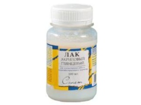 Лак акриловый "Сонет" 100 мл , глянцевый