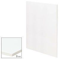 Пенокартон  50*70см , 3мм, плотность 360 г/м2, матовый белый