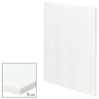 Пенокартон  50*70см , 5мм, плотность 370 г/м2, матовый белый