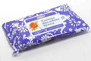 Бумага туалетная ВЛАЖНАЯ 40 шт