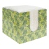 Салфетки бумажные 75л. белые в коробке Листья