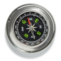 Компас 60 мм. круглый, металлический