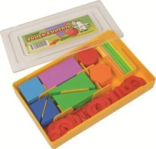 Набор счетных материалов, пластик/ 132пр./