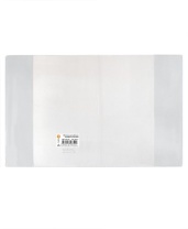 Обложка для раб.тетрадей и пособий (206*291) ПВХ 110мкм прозр.