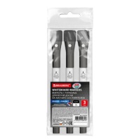 Маркеры на магните со стирателем для белой доски и планера, 3 ШТУКИ, ЧЕРНЫЕ, BRAUBERG POP-ART, 1-2 мм, 152570 Маркеры на магните со стирателем для белой доски и планера, 3 ШТУКИ, ЧЕРНЫЕ, BRAUBERG POP-ART, 1-2 мм, 152570