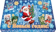 Набор мини-открыток "С Новым годом!" 140шт