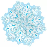 Украшение на скотче 15*15см "Лошадка в шарике" Символ года