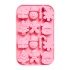 Форма для выпечки новогодняя 21х13см "Xmas Sweets", силикон, 14 ячеек, рецепт, ЗОЛОТАЯ СКАЗКА, 592471