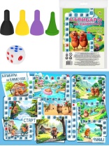 Игра с фишками 200*300мм "Капибары на каникулах"