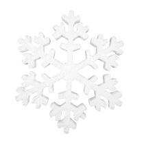 Заготовка пенопластовая 15см "Снежинка"