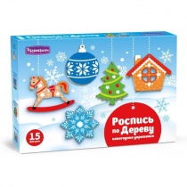 Роспись игрушки Ёлочные игрушки "Украшения" 15шт 5+