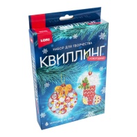 Квиллинг "Зимняя фантазия" игрушки на ёлку 5+