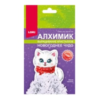 Набор для выращивание кристаллов "Белая кошечка" 5+